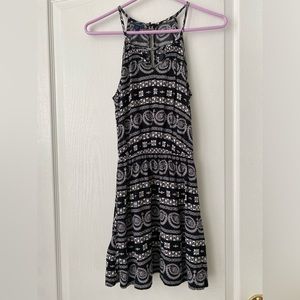 Aeropostale. Dress is black and white. Size extra small.